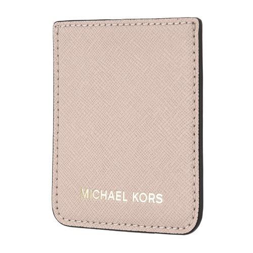 スマホにカード入れをプラス！ サフィアーノレザー使用『MICHAEL KORS