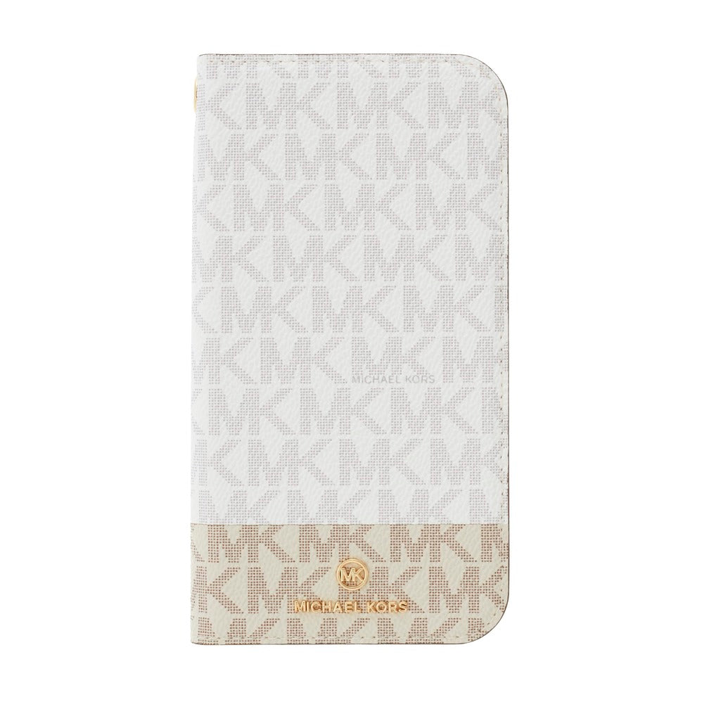 マイケル コース Michael Kors FOLIO CASE 2-TONE SIGNATURE WITH