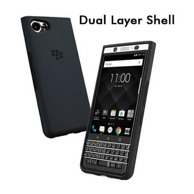 BlackBerry KEYoneの純正アクセサリーレビュー③「BlackBerry KEYone DLB100 DUAL LAYER SHELL 」