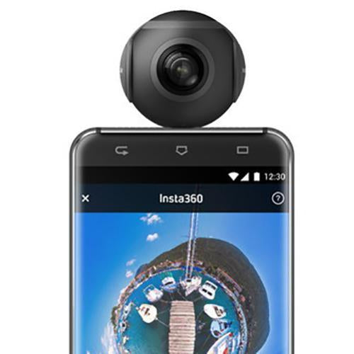 Cell Phone - Androidスマホで全天球写真・動画が撮影できる！　小型軽量の360度カメラ『Insta360 Air』