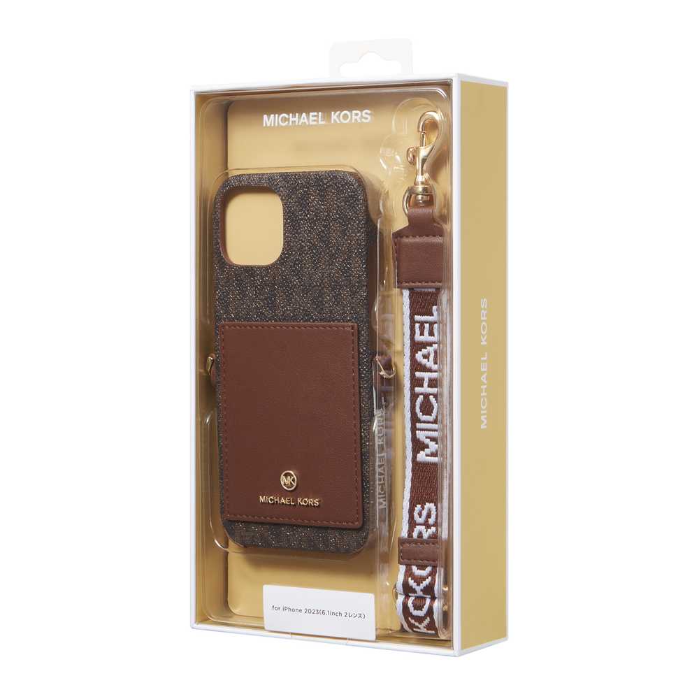 マイケル コース MICHAEL KORS WRAP CASE POCKET WITH STRAP – FOX STORE