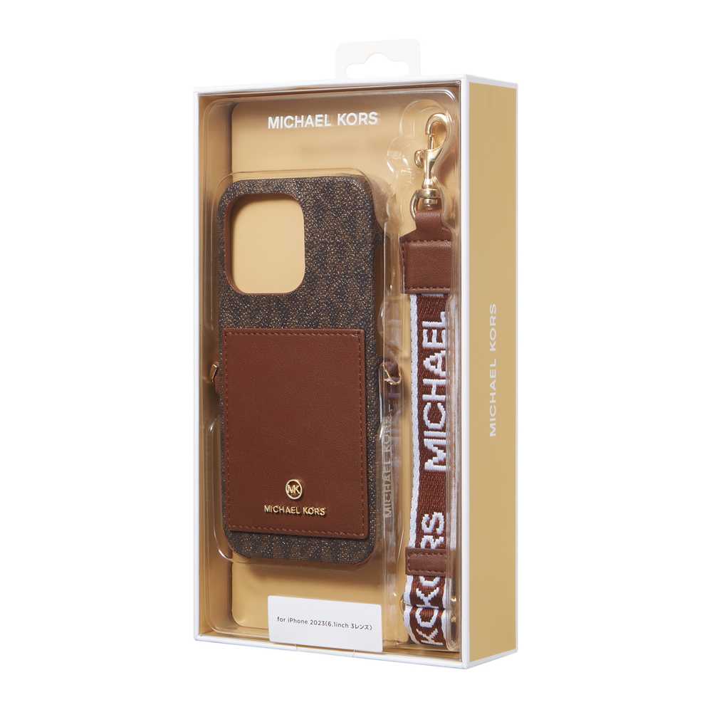 マイケル コース MICHAEL KORS WRAP CASE POCKET WITH STRAP – FOX STORE