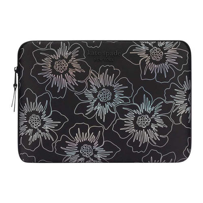 Puffer Sleeve for 14-inch Device [ Hollyhock Iridescent Black ]
