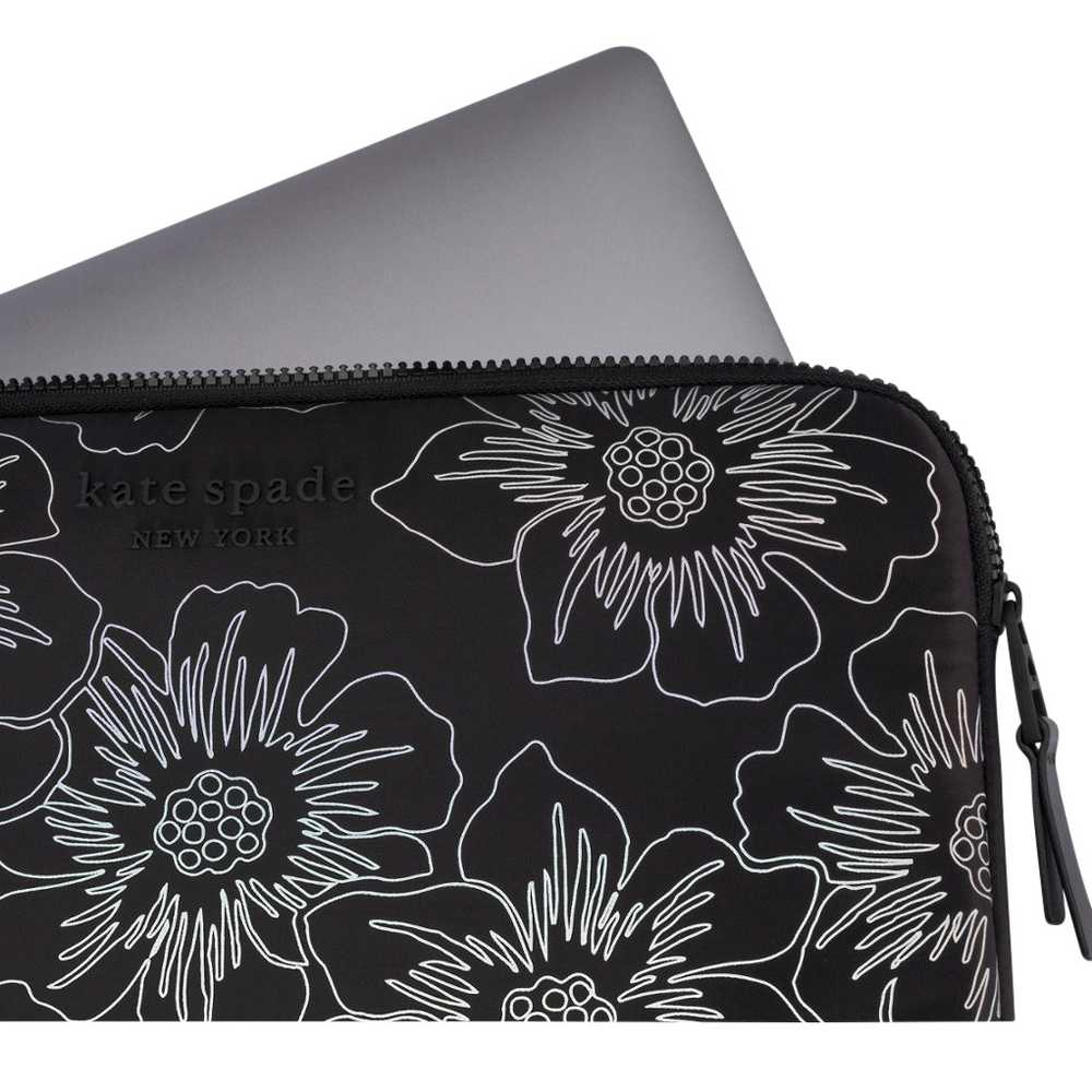 Puffer Sleeve for 14-inch Device [ Hollyhock Iridescent Black ]