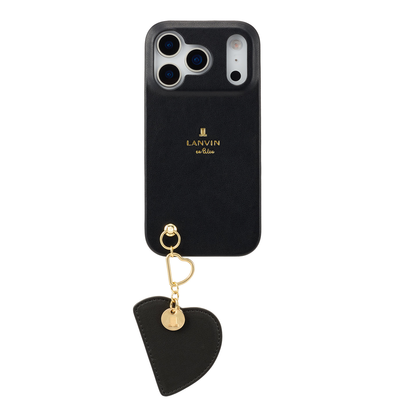Slim Wrap Case with Heart Mirror Charm