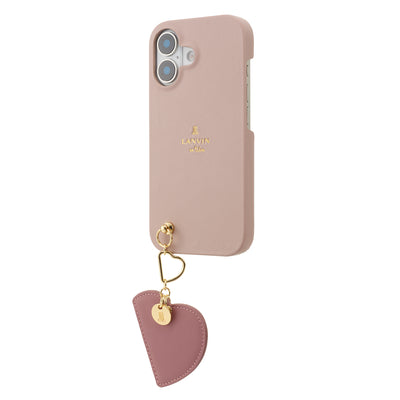Slim Wrap Case with Heart Mirror Charm