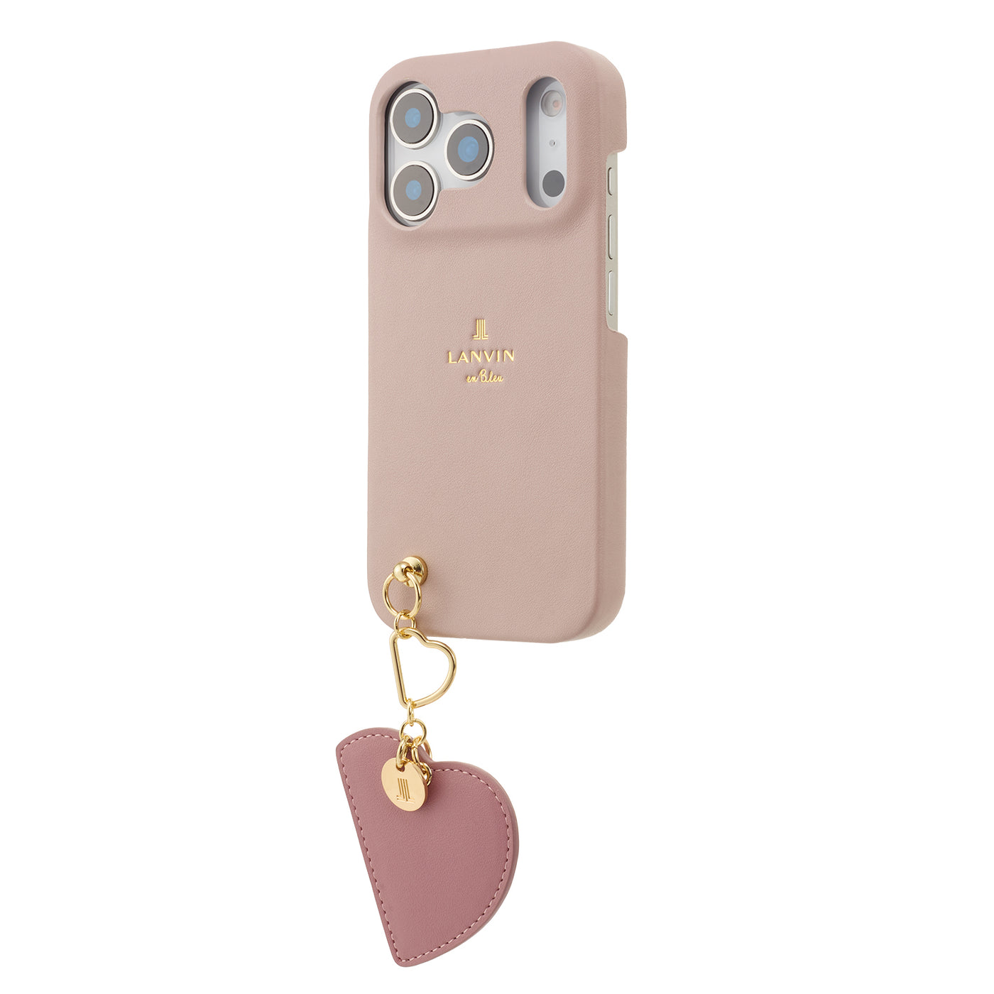 Slim Wrap Case with Heart Mirror Charm