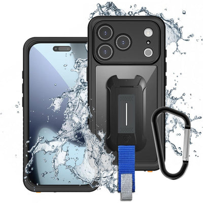 IP68 Waterproof Protective Case - iPhone 17/iPhone 17 Pro - Black