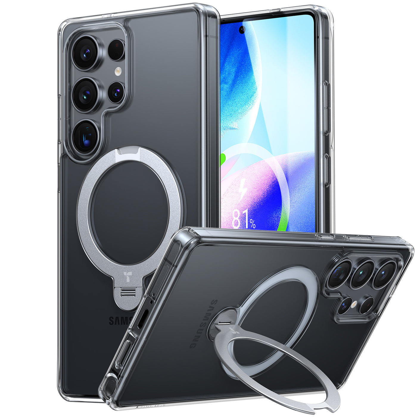 Ostand Spin ギャラクシー スマホケース