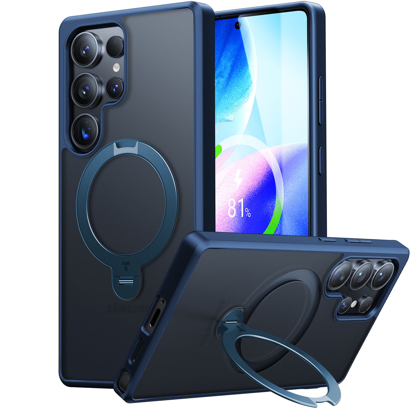 Ostand Spin ギャラクシー スマホケース