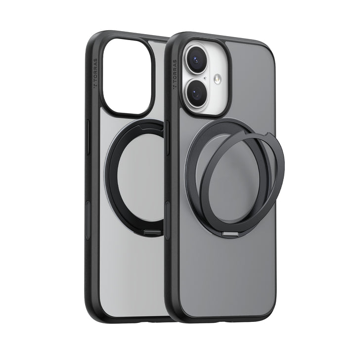 iPhone17 TORRAS Ostand SR CASE ダークグレー Torras - Ostand O3 Fitness Case for iPhone 17 Pro ブラック TORRAS