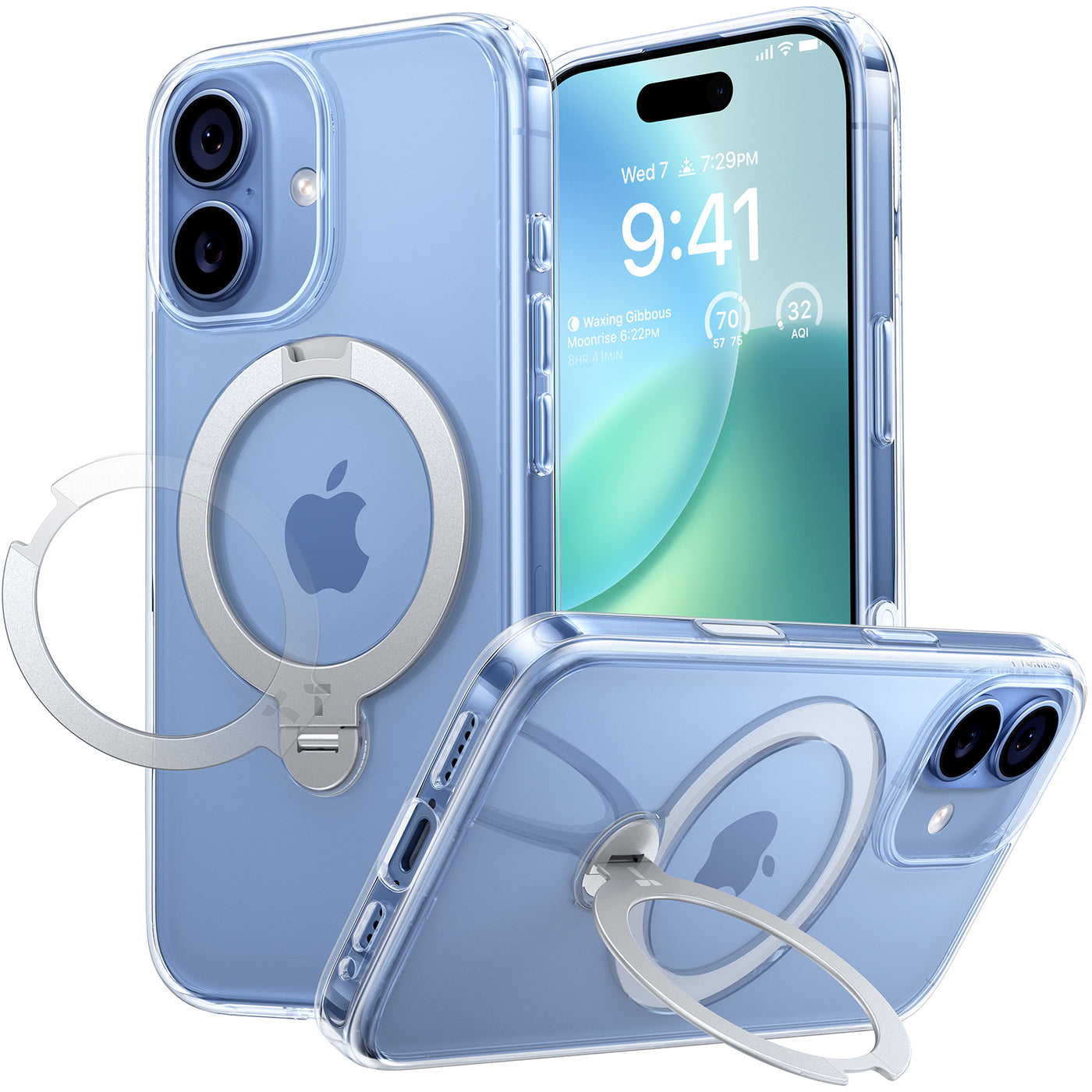 Ostand Q3 Spin Case 2025 iPhone 17シリーズスマホケース