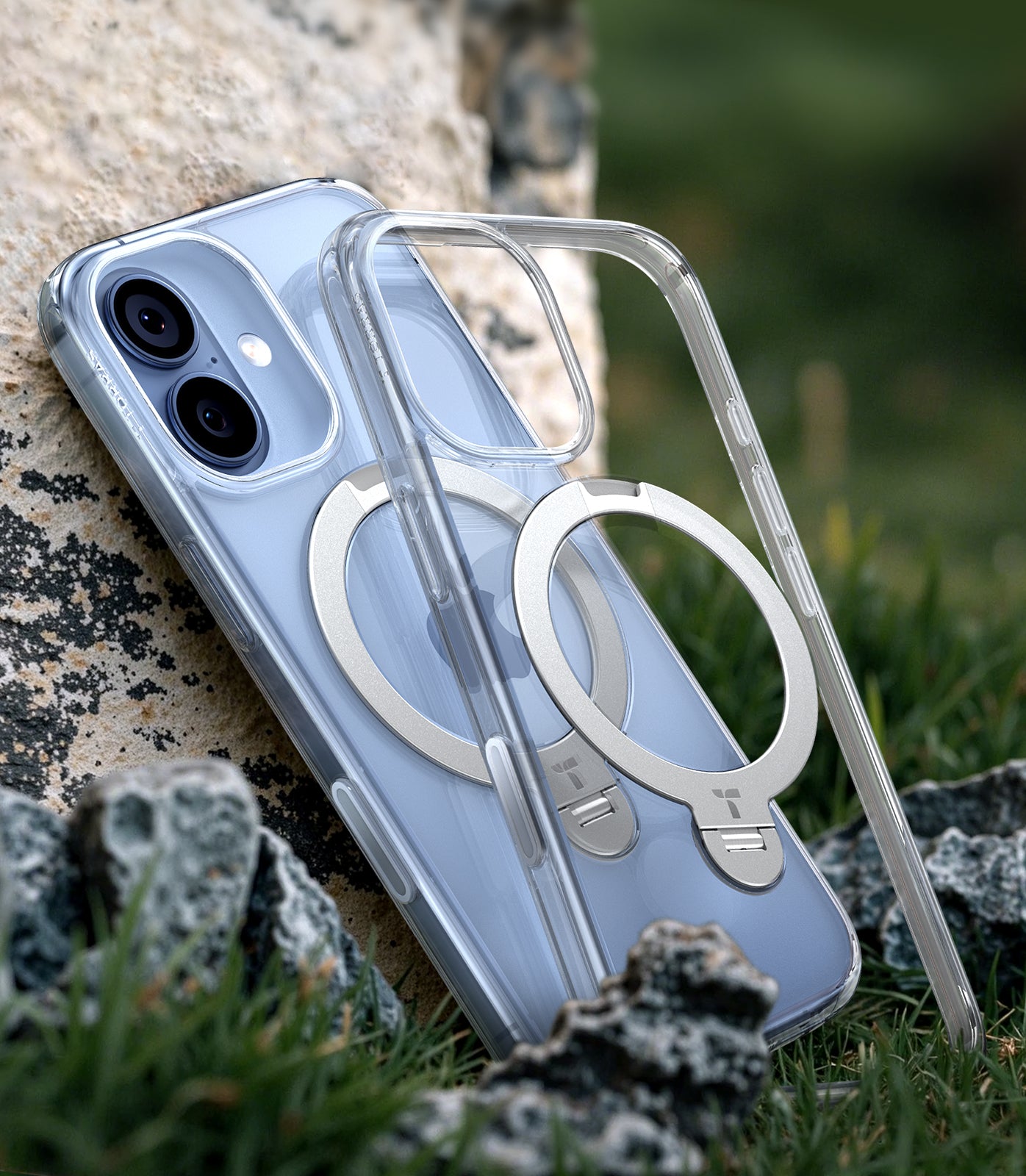 Ostand Q3 Spin Case 2025 iPhone 17シリーズスマホケース