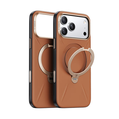 Ostand Q3 レザートーン Case 2025 iPhone 17シリーズ スマホケース