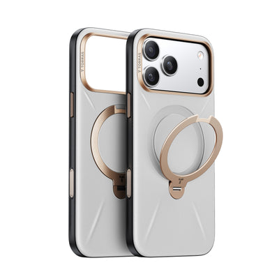 Ostand Q3 レザートーン Case 2025 iPhone 17シリーズ スマホケース