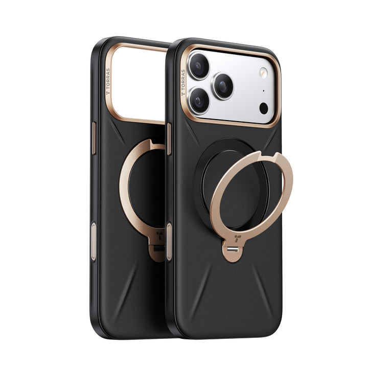 トラス Torras - Ostand Q3 レザートーン Case for iPhone 17シリーズ