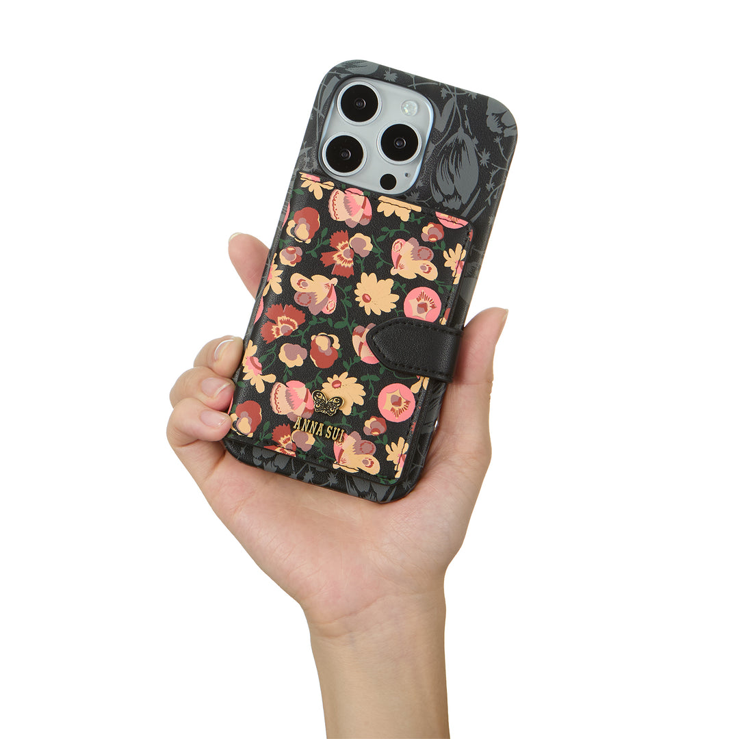 ANNA SUI(アナ スイ) WRAP CASE WITH MAGSAFE CARD WALLET PATTERN