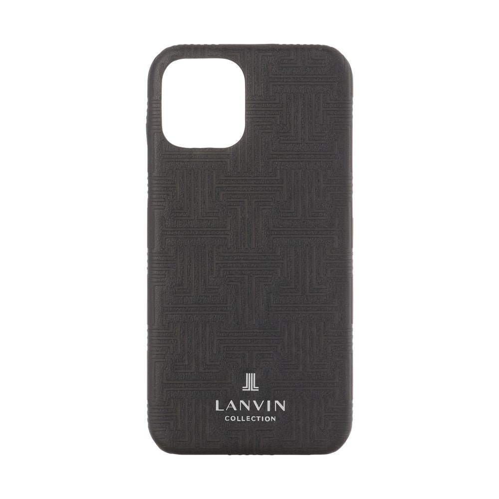 LANVIN COLLECTION - Slim Wrap Case Monogram for iPhone 11 - Black
