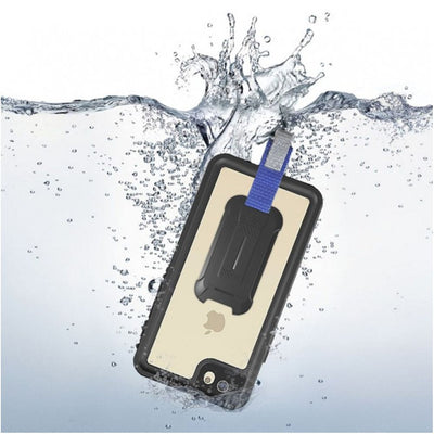 ARMOR-X - IP68 Waterproof Protective Case for iPhone SE 第2世代/8/7 [ Black ]