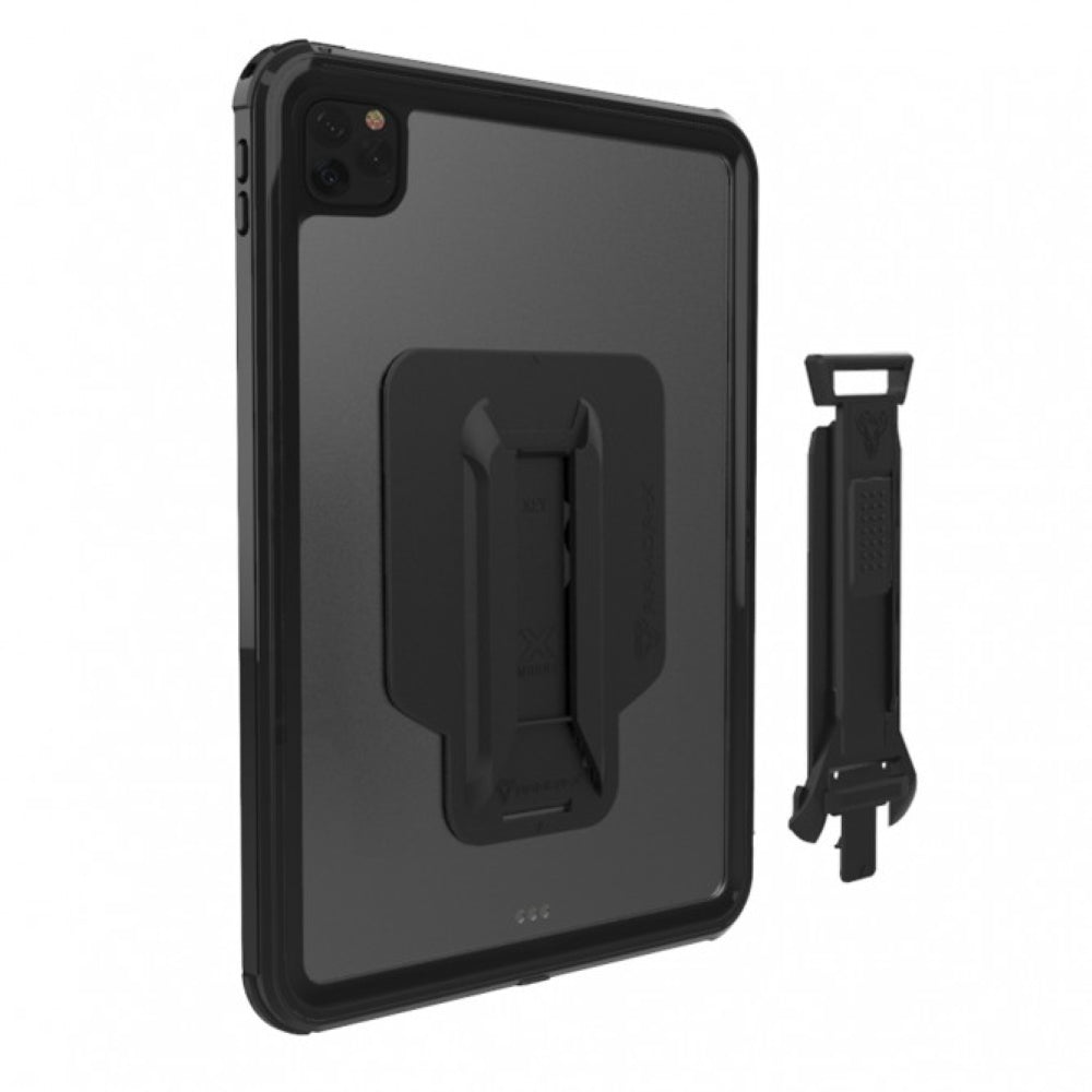 ARMOR-X - IP68 Waterproof Case with Hand Strap for iPad Air ( 4th ) [ Black ]