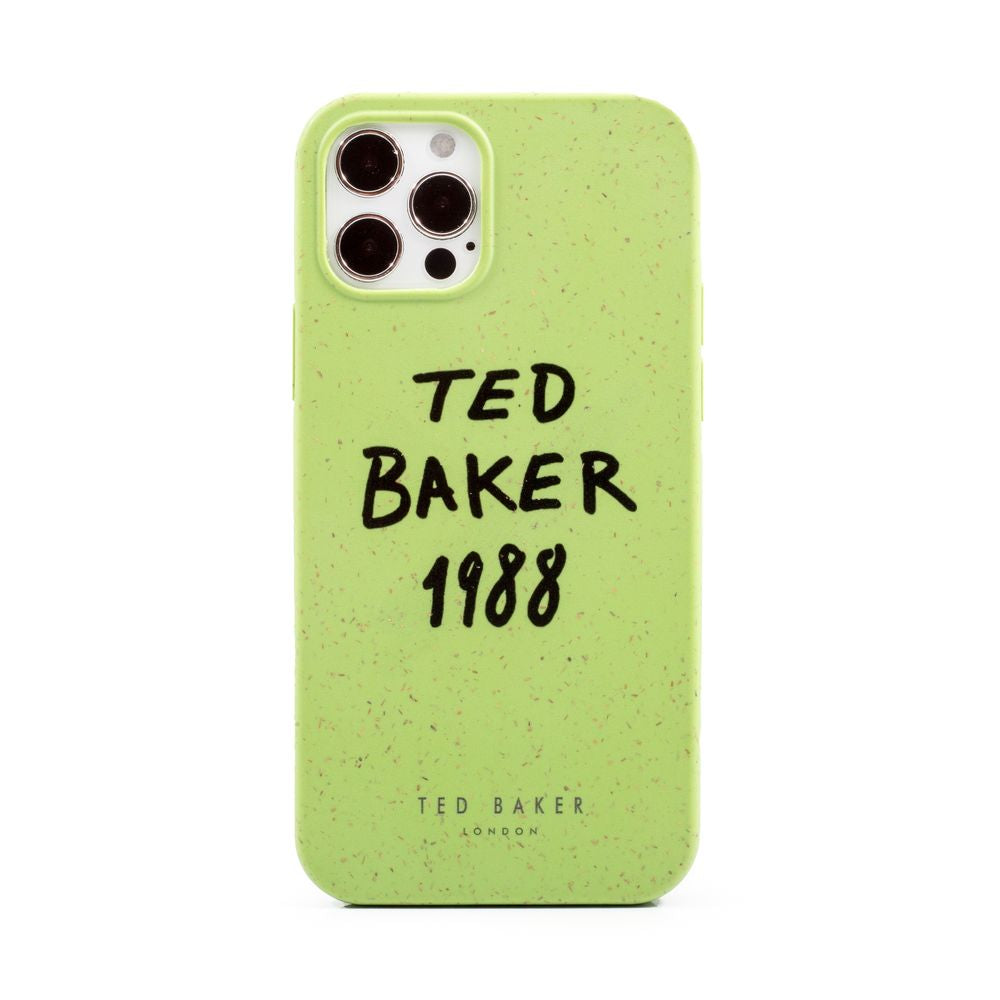 Ted Baker - Biodegradable Case for iPhone 13 Pro - 1998 Green