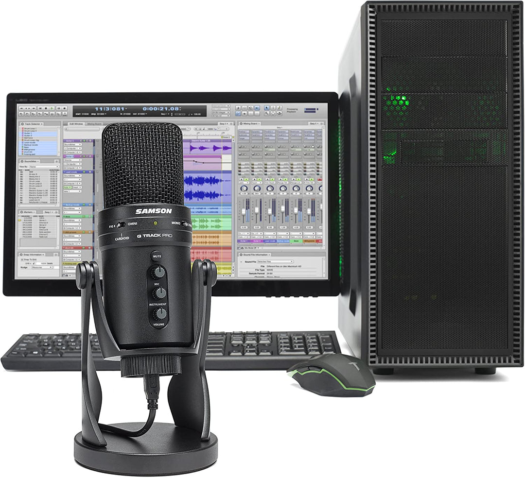SAMSON G-TRACK PRO USBマイクとアクセサリーセット SAMSON G-TRACK PRO USBマイクとアクセサリーセット Amazon.co