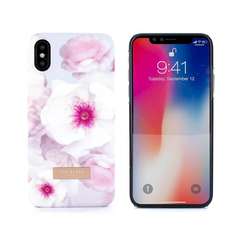 Ted Baker - Soft Feel Hard Shell (Apple iPhone XS/X) - KAMALA - Chelsea Grey - KAMALA-Chelsea Grey