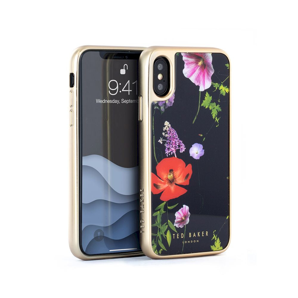 Ted Baker - Glass Inlay Case For iPhone XS - HEDGEROW