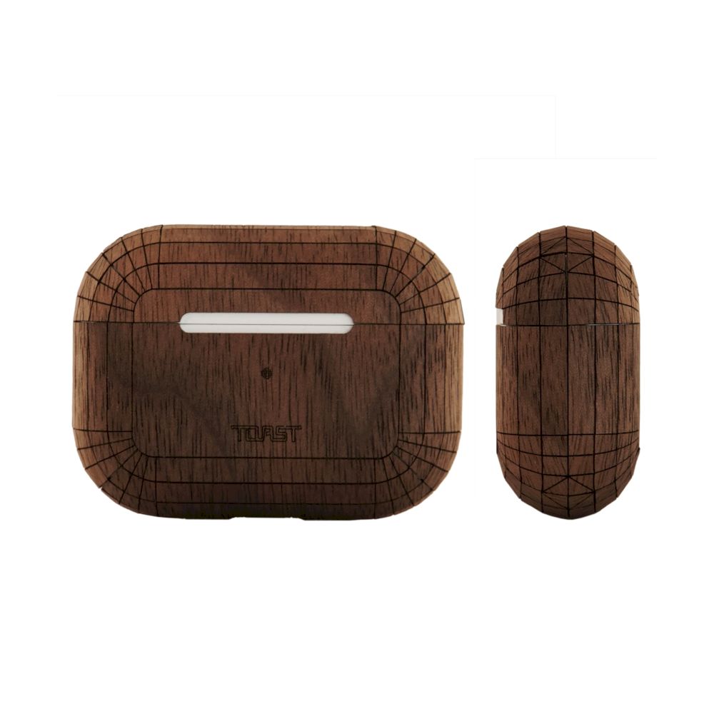 TOAST - Plain Cover for AirPods Pro - Walnut