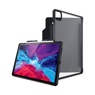 ITSKINS - Hybrid Solid Folio for 12.9-inch iPad Pro ( 5th ) [ Black ] - Black