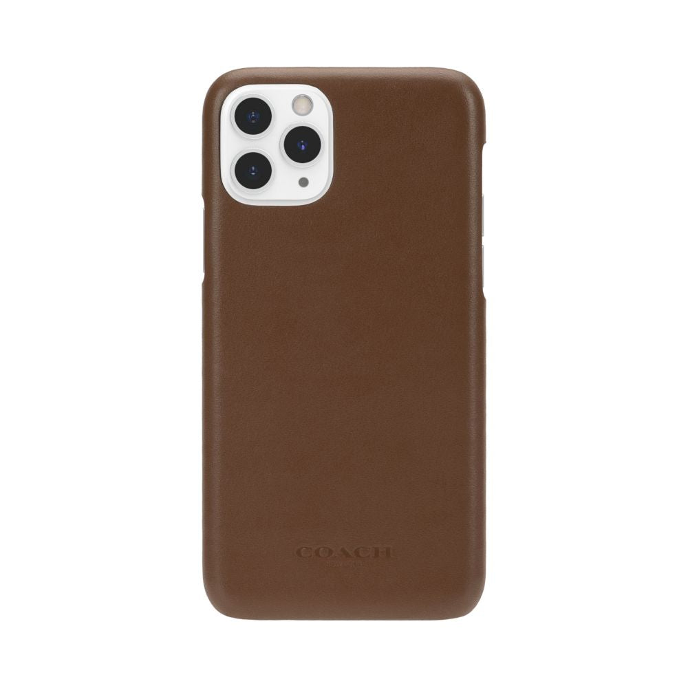 Coach - Leather Slim Wrap Case for iPhone 11 Pro / ケース - FOX STORE