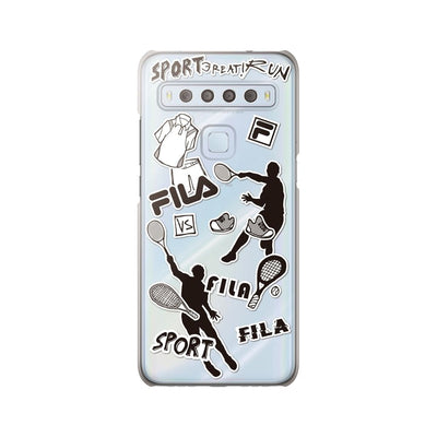 FILA - Clear Case Sticker Tennis for TCL 10 Lite