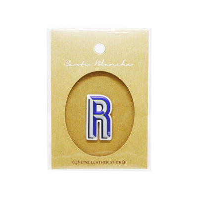 Carte Blanche - Leather Sticker - R