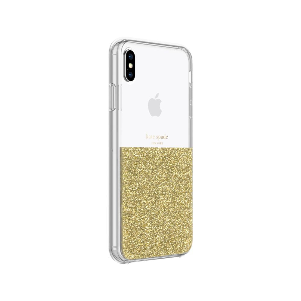 kate spade new york - Half Clear Crystal Case For iPhone XS Max