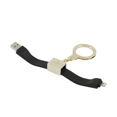 kate spade new york - Bow Keychain Cable With Lightning Connector