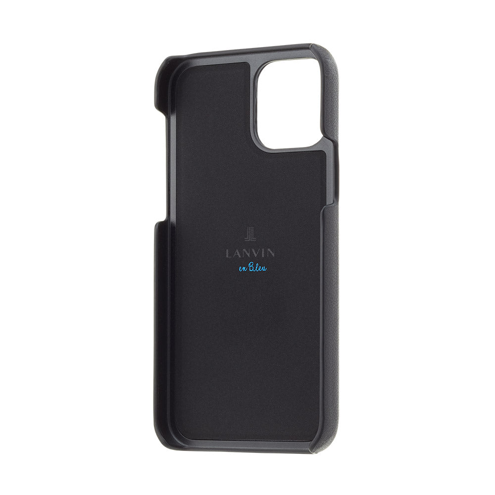 LANVIN en Bleu - SLIM WRAP CASE STAND & RING RIBBON for iPhone 12/12 Pro