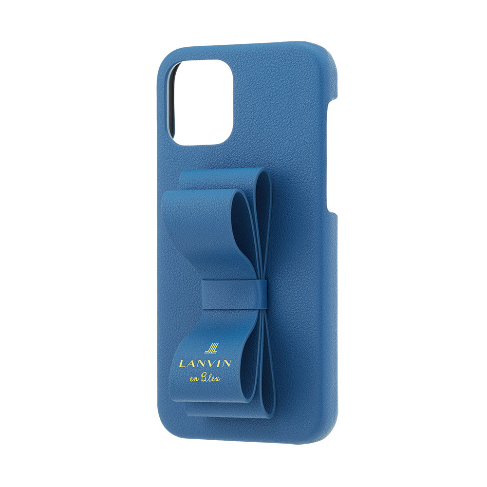 LANVIN en Bleu - SLIM WRAP CASE STAND & RING RIBBON for iPhone 12 mini