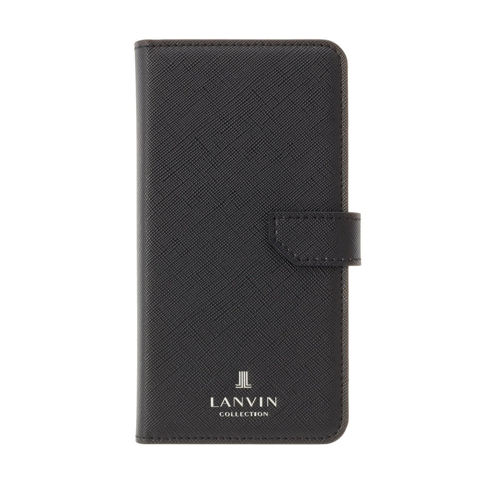 iPhone13mini - LANVIN COLLECTION (ランバン コレクション) - FOLIO CASE LINED 手帳型ケース - Metallic leather