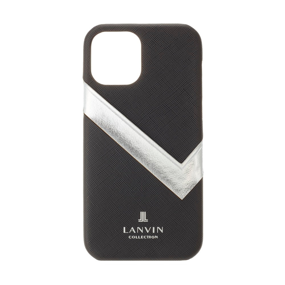 iPhone13Promax - LANVIN COLLECTION (ランバン コレクション) - SHELL CASE LINED スマホケース - Metallic leather