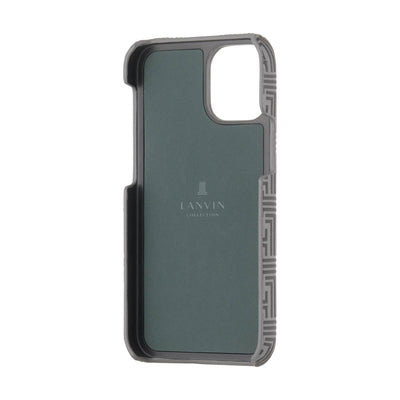 LANVIN COLLECTION - Slim Wrap Case Monogram for iPhone 12 mini