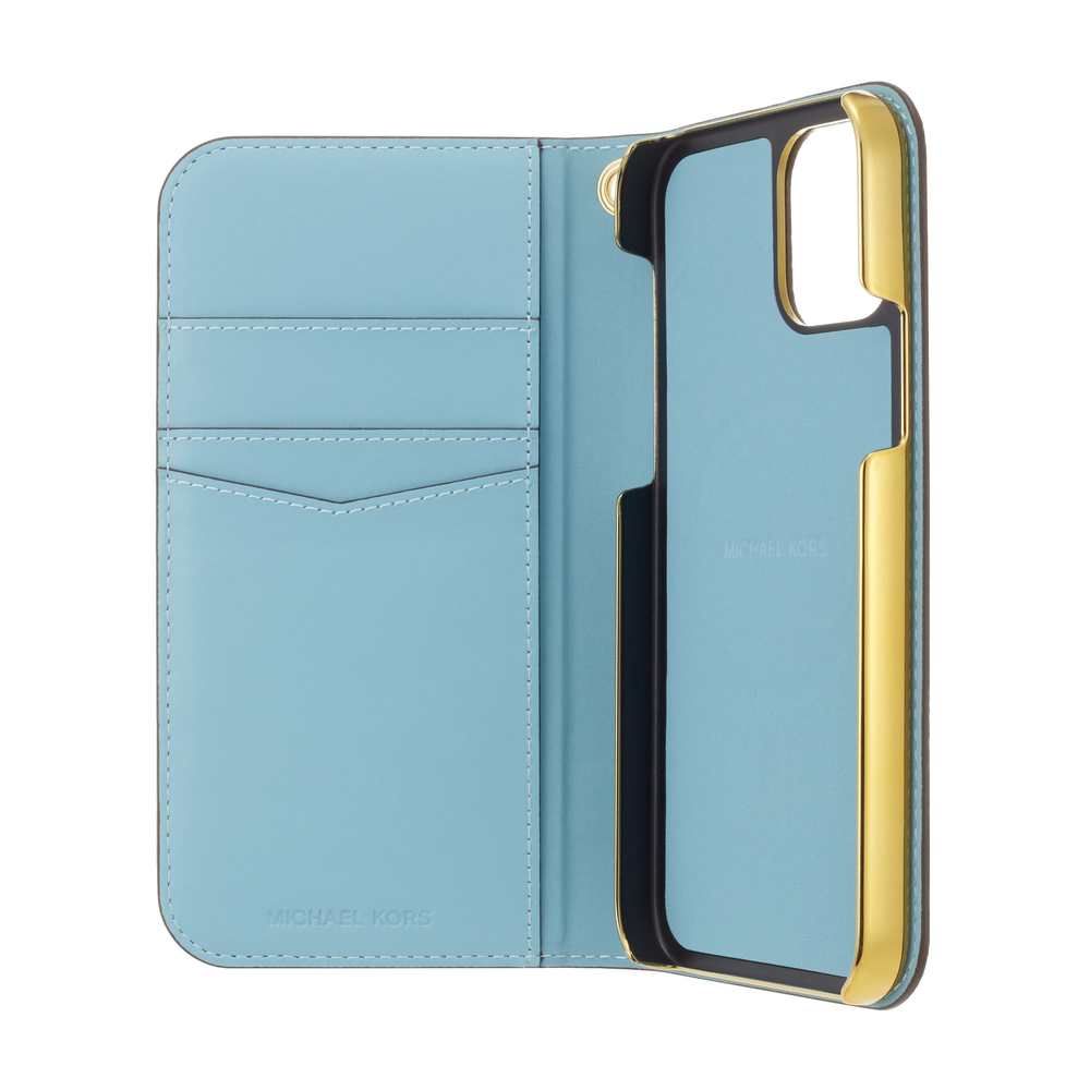 マイケル コース Michael Kors FOLIO CASE 2-TONE SIGNATURE WITH