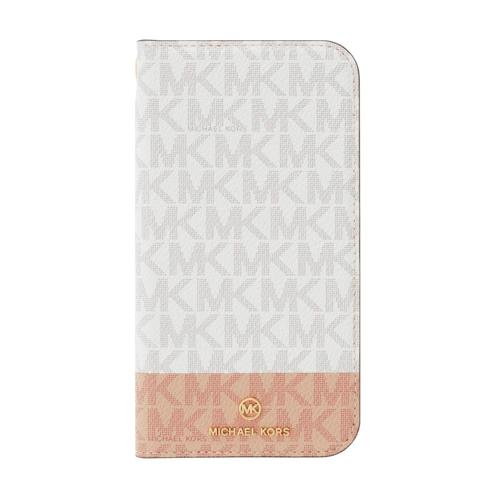 マイケル コース Michael Kors FOLIO CASE 2-TONE SIGNATURE