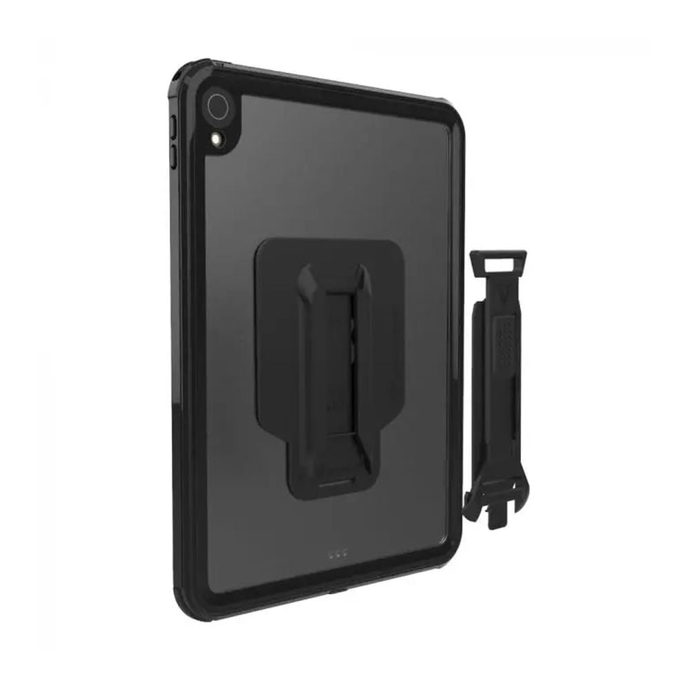 ARMOR-X - IP68 Waterproof Case with Hand Strap for iPad mini ( 6th ) [ Black ]