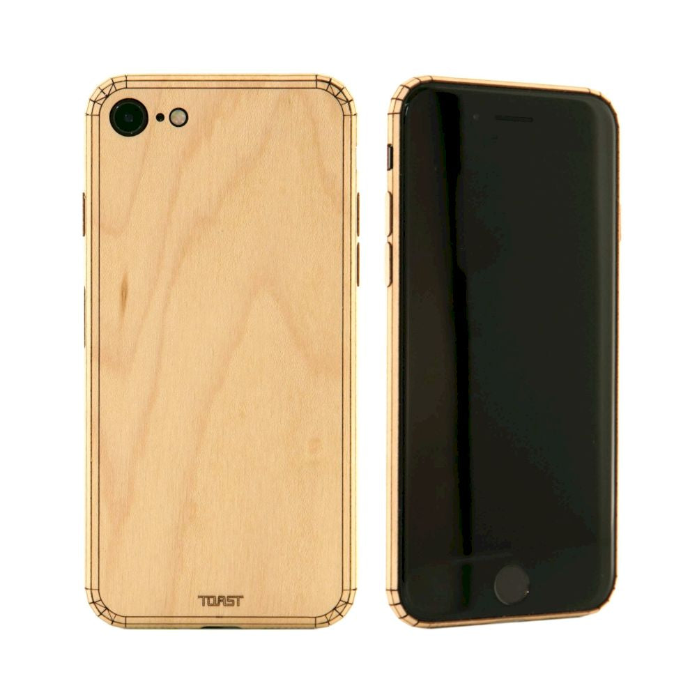 TOAST - Plain Cover for iPhone SE 第2世代 - Maple