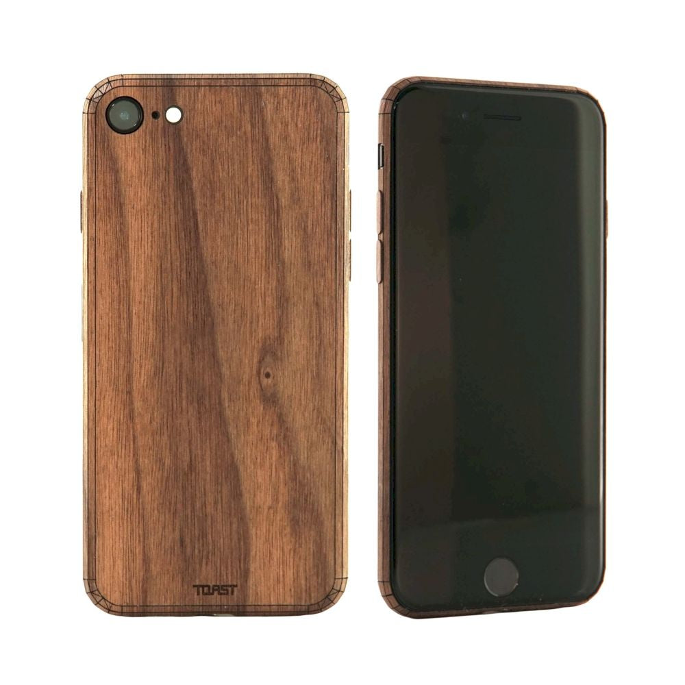 TOAST - Plain Cover for iPhone SE 第2世代 - Walnut
