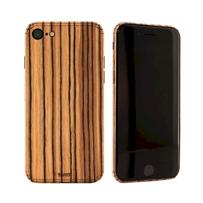 TOAST - Plain Cover for iPhone SE 第2世代 - Zebrawood