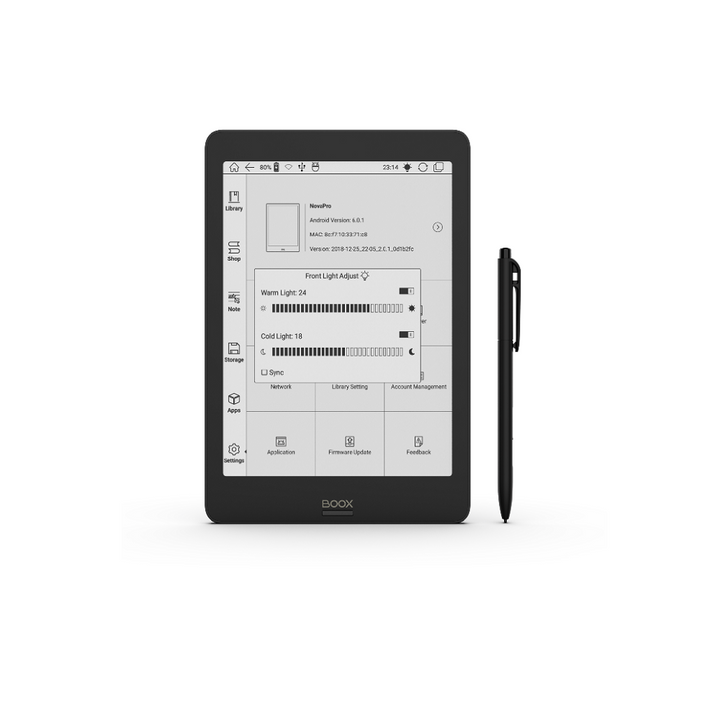 ONYX BOOX nova 電子書籍リーダー 純正ケース付き ONYX BOOX nova 電子 ONYX BOOX nova 電子書籍リーダー 純正ケース付き ONYX BOOX nova 電子
