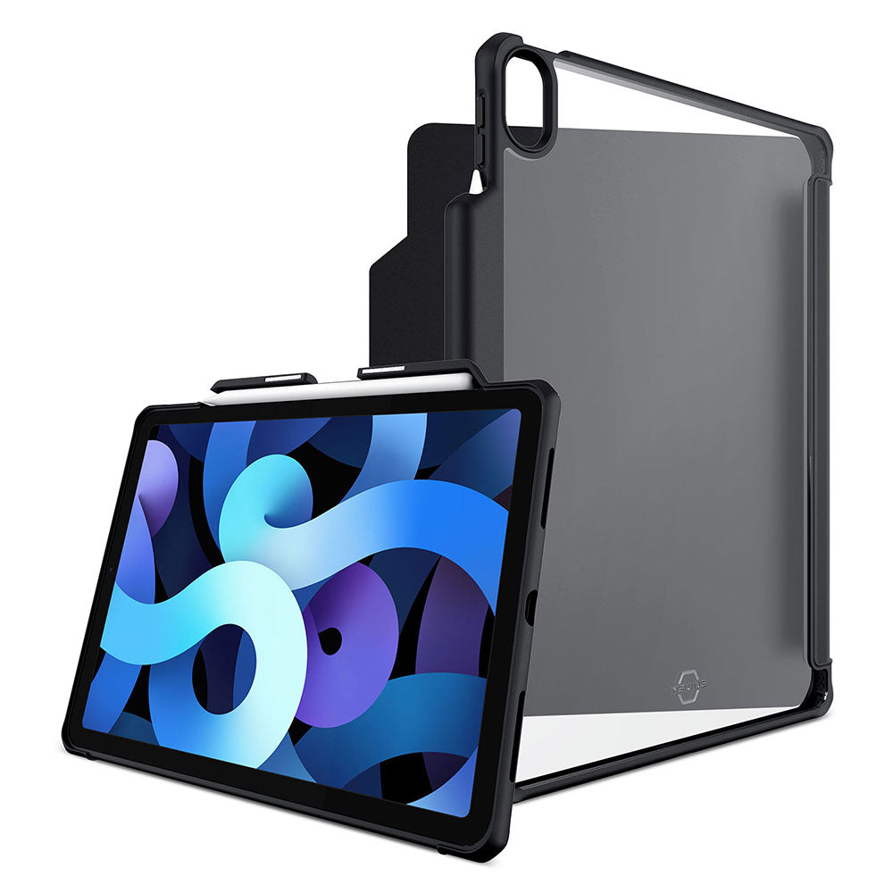 ITSKINS - Hybrid Solid Folio for iPad Air 4 - Black