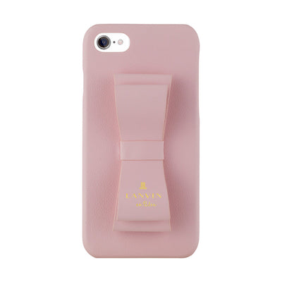 LANVIN en Bleu - SLIM WRAP CASE STAND & RING RIBBON for iPhone SE - Sakura Pink